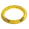 Continental 1/2" x 3' Yellow EPDM Rubber Air Hose, 300 PSI, 1/2" FNPSM x FNPSM HZY05030-03-41